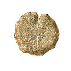 Plateau de luxe décoration Turtleback feuille métal bijoux plateau fruits plateau stockage créatif Arts et artisanat - Product Image 3