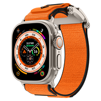Bracelet de montre tactique robuste en nylon avec boucle magnétique, bracelet de sport d'extérieur pour Apple Watch Ultra 2 Series 10 9 8