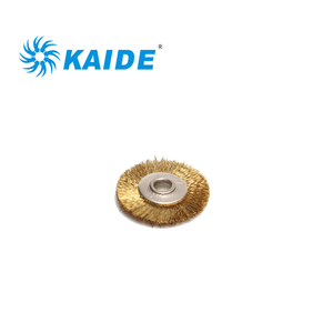 Meilleurs outils de meulage, filaments abrasifs en nylon, fil de laiton, mini <span class=keywords><strong>brosse</strong></span> à roue <span class=keywords><strong>avec</strong></span> tige fixe - Product Image 4