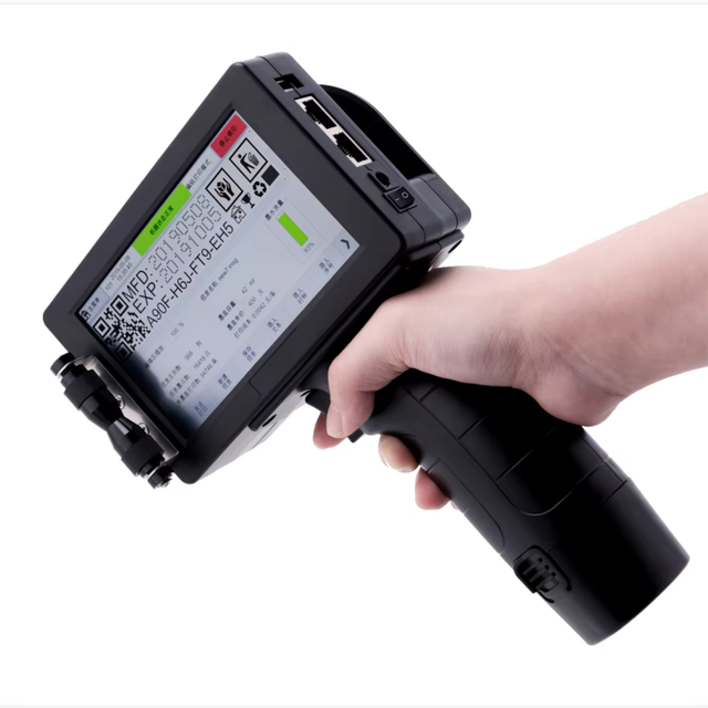 Handheld/Online Smart Industrial Inkjet Printer G300 Date Coding Qr Code Portable Printer Machine for Carton Card Label