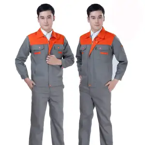 Оптовая продажа, Мужская промышленная рабочая одежда с длинным рукавом, зимняя одежда с индивидуальным дизайном и логотипом
