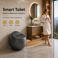 WC intelligent personnalisé OEM/ODM avec couvercle automatique, chasse d'eau automatique, lavage à l'eau chaude, siège chauffant et bidet intégré