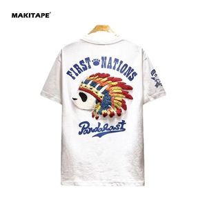 Camisetas de Hombre con Parche de Chenilla con Logotipo Personalizado, Talla Estadounidense, Parches de Chenilla al por Mayor, Letras, Camisetas de Chenilla 100% Algodón - Product Image 2