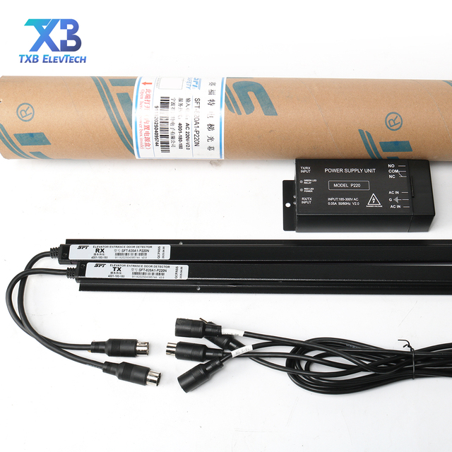SFT-820A1-P220N Universal Elevator Light Curtain, AC220V Infrared Door Anti-Pinch Safety Sensor Lift