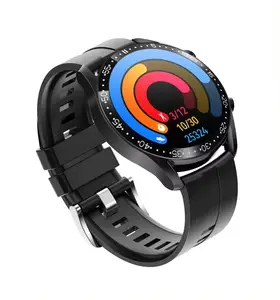 GT2 Montre de sport Bluetooth avec écran HD de 1.32 pouces, détection d'oxygène dans le sang et fréquence cardiaque