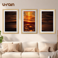 Bingkai Foto Digital Pintar 21,5 Inci dengan Android 10 1080P FHD 4G/WiFi Speaker Desain Motif Kayu untuk Dekorasi Rumah Hadiah