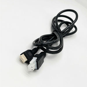 黑色聚氯乙烯注塑5557端子橡胶外壳电缆Molex4.2mm2 * 2针至5264端子线束电缆 - Product Image 3