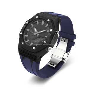 Kit mod pour bracelet de montre en silicone Oak Ga2100 et boîtier de montre en fibre de carbone pour <span class=keywords><strong>G</strong></span> <span class=keywords><strong>Shock</strong></span> <span class=keywords><strong>Ga</strong></span> <span class=keywords><strong>2100</strong></span> - Product Image 6