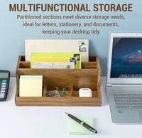Usine Multifonctionnel Bureau Fichier De Stockage Rack Conteneur Boîte Papeterie Organisateur Bureau Organisateur De Bureau