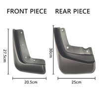 Pour VOLVO XC90 2008-2014 injection de matériau PP haut de gamme 100% ajustement garde-boue