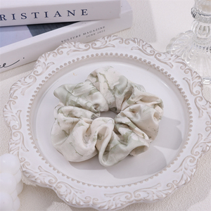 Bán Buôn Chất Lượng Cao Vải Đàn Hồi Scrunchie In Thời Trang Thanh Lịch Tóc Quan Hệ Cho Phụ Nữ Tóc Đuôi Ngựa Scrunchies - Product Image 3