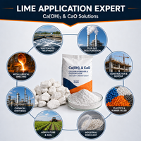 Chaux vive à haute activité, oxyde de calcium CaO 90%-97%, granulométrie 3-8 cm, four rotatif pour le traitement des eaux usées, Chine Zhejiang