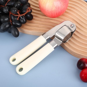 Paslanmaz çelik havan kırıcı değirmeni ezmek sarımsak Smasher Masher kıyıcı mutfak aksesuarları - Product Image 1