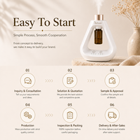 Diffuseur d'huiles essentielles de haute qualité HYGEA, diffuseur intelligent USB alimenté par batterie, aromathérapie sans eau, humidificateur d'air, appareil de diffusion de parfum