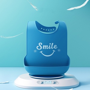 100% bavoirs ajustables de qualité alimentaire 3D grand <span class=keywords><strong>bavoir</strong></span> confortable en <span class=keywords><strong>silicone</strong></span> souple pour bébé <span class=keywords><strong>adulte</strong></span> - Product Image 6