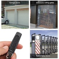 Télécommande 433 MHz 433,92 MHz pour porte de garage, clonage et apprentissage du code roulant