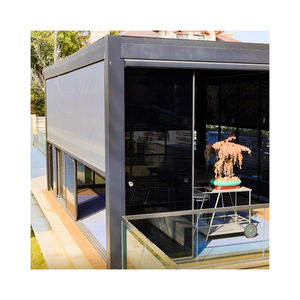 <span class=keywords><strong>Persianas</strong></span> Eléctricas para Exteriores, Pantallas Motorizadas para Patio, Pantalla Retráctil con Cremallera, Cortina para Exteriores - Product Image 6