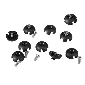 Hebilla de trinquete de aleación de zinc negra de 10 mm con tornillo para accesorios de kayak, canoa y bote a motor - Product Image 4