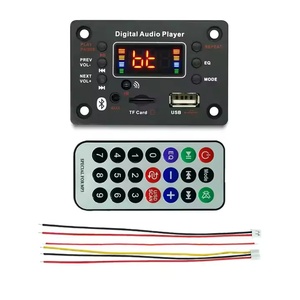 Fm-радио модуль <span class=keywords><strong>bluetooth</strong></span> динамик аксессуары HIFI MP3 плеер декодер плата с USB TF карты записи аудио - Product Image 6