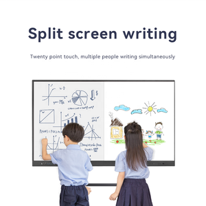 65 75 86 98 110 Pen Finger Touch Interactive Flat 4K Lcd Digital Smart for Schools Teaching V100 Interactive V100 V100 Interacti - Product Image 4