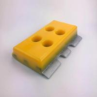 Remplacement de pièces de rechange de fraiseuse W1900 W1500 W1200 W120F chaussure de piste en polyuréthane 150740
