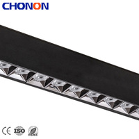Luminaires suspendus à Led noirs pour Restaurant, boutique, bureau, école