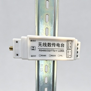 Pont radio sans fil Lora RS485 RS232 6 km 410-525 MHz pour connexion directe PLC SCADA, transmission de données industrielles à distance - Product Image 1