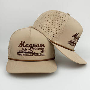 Gorras de Béisbol de 5 Paneles con Logotipo Bordado en Poliéster de Alta Calidad Personalizadas, Gorra Deportiva con Cierre a Presión para Golf - Product Image 1