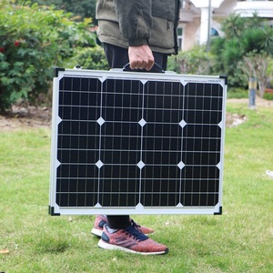 Panneaux solaires pliables de haute qualité 50w 80w 100w 150w 200w 250w 300w 350 Watt, cellules monocristallines portables - Product Image 3