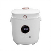 Cuisinière à riz électrique intelligente Josoo OEM 2L avec revêtement antiadhésif, écran LED numérique et fonction minuterie pour usage domestique