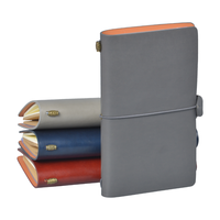 Carnet de notes de voyage vintage en cuir véritable fait main OEM pour bureau – Fabrication usine