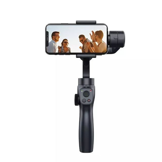 2022 Funsnap Capture2s 3-Axis Handheld Gimbal Stabilizer Auto Face Tracking Video Smartphone Camera Video Record Vlog Live
