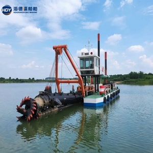 เรือขุดดูดแบบตัดขนาด <span class=keywords><strong>14</strong></span> นิ้ว พร้อมความลึกในการขุด 15 เมตร สำหรับทำความสะอาดทะเลสาบและช่องคลอง - Product Image 5