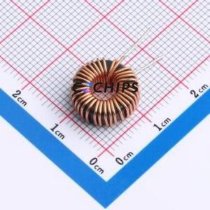 XR044125T680MVL5 วงแหวนสี / ตัวเหนี่ยวนำแบบ Through-Hole ชิ้นส่วนแบบ Through Hole (THT), ขนาดเส้นผ่านศูนย์กลาง 12.8 มม. 68uH 10% 1.9A - Product Image 1