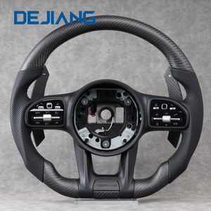 Volant de voiture en fibre de carbone mat pour W204 W205 W207 W211 W212 W213 W221 W222, ajustement direct, haute qualité - Product Image 1