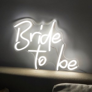 Señal de neón personalizada para novia, envío directo mate, sin cantidad mínima, para bodas, fiesta, planificación, decoración - Product Image 2