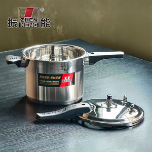 Olla a Presión ZHENNENG de Gran Capacidad, Acero Inoxidable 304, a Prueba de Explosiones, Universal para Estufa de Gas e Inducción, Venta al Por Mayor - Product Image 3