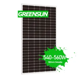 Europe HOT pv module 540w all black 545w 550w a grade solar panel 555w 560w with white back sheet promotional for sale