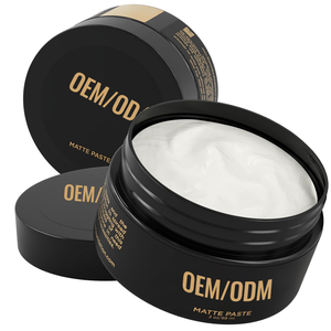 Crème coiffante mate à base de plantes pour hommes, effet volumisant, sans résidus blancs, écologique, pour salon professionnel - Product Image 1