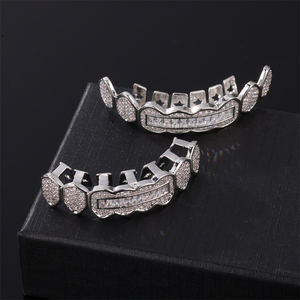 The New Custom Hiphop CZ Fashion Zircon <strong>Denture</strong> 8 Gold <strong>Denture</strong> Luxury <strong>Design</strong> Is Specially Designed for Men As a Gift - Product Image 5
