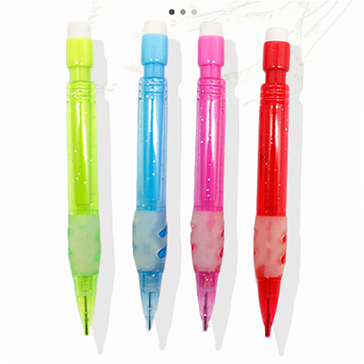 Рекламный рекламный милый мини пластиковый механический карандаш с ластиком