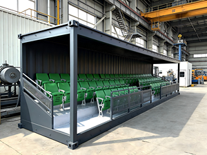 Grada Portátil Móvil para Exteriores, Contenedor Metálico Temporal con Tribuna para Club o <span class=keywords><strong>Alquiler</strong></span> - Product Image 1