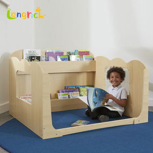 Set di Mobili Montessori per Asilo Nido in Legno Morbido Moderno Ecologico Camera da Letto Biblioteca Sala Giochi <span class=keywords><strong>Angolo</strong></span> Lettura Divano per Bambini - Product Image 3