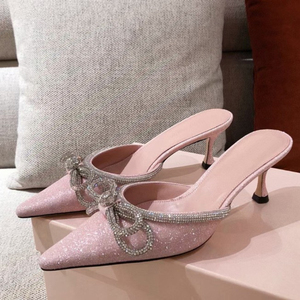 Zapatos de Mujer Sexys con Punta en Pico y Tacón Alto de 6CM/8CM, Color Azul Rey, para Verano, Dropshipping - Product Image 5