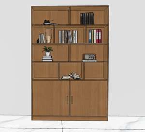 Solid Wood Modern 5-Tier <b>Floor</b>-to-Ceiling Living Room Bedroom Storage Bookshelf Multi-Function Office Bookcase - Product Image 6