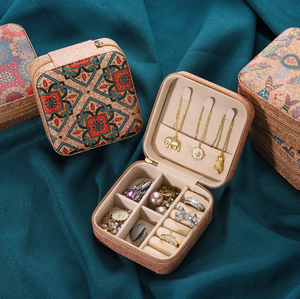 Đồ Trang Sức Nhà Hộp Quà Tặng Đồ Trang Sức Cầm Tay Lưu Trữ Hộp Phong Cách Cổ Điển Lưu Trữ Cho Dây Chuyền Nhẫn Trang Trí Khá Lưu Trữ Hộp - Product Image 5