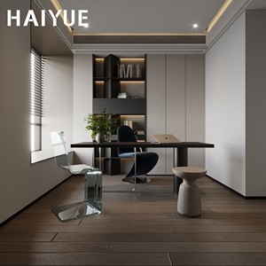 Librería Moderna Pequeña HAIYUE al por Mayor, Hecha a Mano en Madera Maciza con Puertas de Madera para Estudio Clásico y Rincón de Lectura - Product Image 3