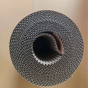 Eco-Friendly Packing <b>Paper</b> Roll 5m X 30cm Corrugated Furniture <b>Wrapping</b> Recyclable Pulp Reel - Product Image 3