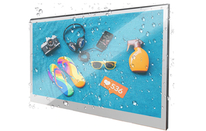 22นิ้วกระจกแผง Full HD หน้าจอห้องน้ำกันน้ำระยะไกลสมาร์ททีวีกับ WiFi - Product Image 2