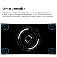 Projecteur laser Sonnoc SNP-LC52LU 3LCD 5200 lumens WUXGA 1920x1200 compatible 4K zoom 1,6x projection sans fil projecteur professionnel